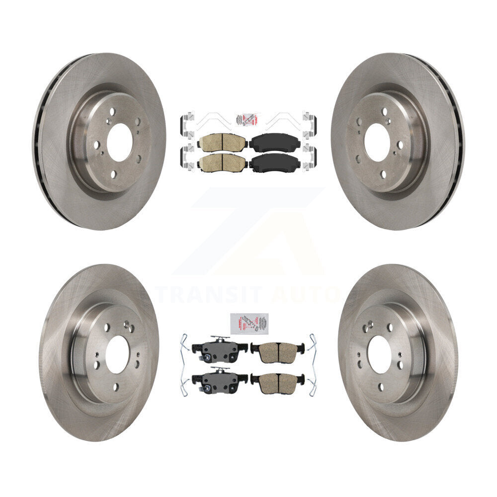 Disc Rotors and Ceramic Brake Pads Kit-K8A-107825 - Kit.bestparts.ca