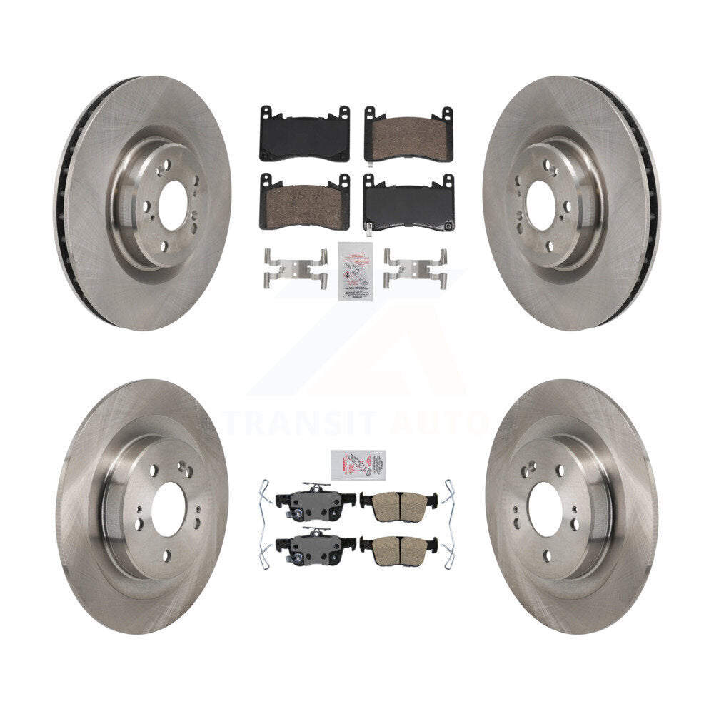 Disc Rotors and Ceramic Brake Pads Kit-K8A-107829 - Kit.bestparts.ca