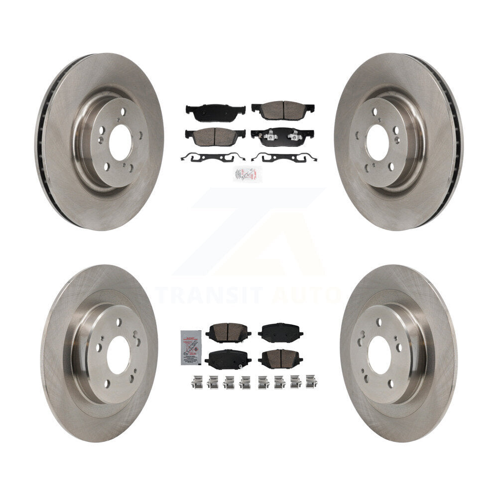 disc rotors and ceramic brake pads-k8a-107831 - Kit.bestparts.ca