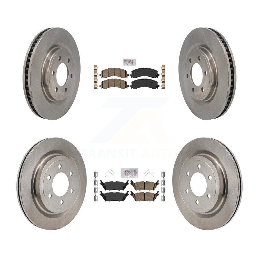 Disc Rotors and Ceramic Brake Pads Kit-K8A-107833 - Kit.bestparts.ca