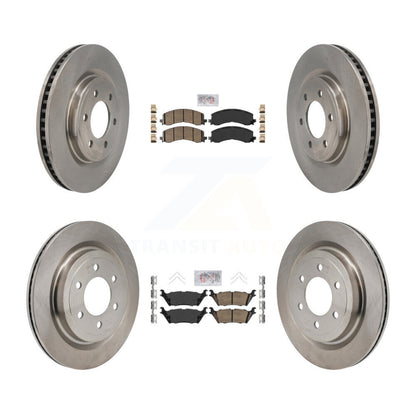 Disc Rotors and Ceramic Brake Pads Kit-K8A-107833 - Kit.bestparts.ca