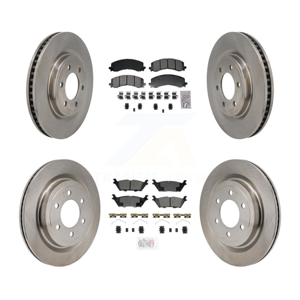 Disc Rotors and Semi-Metallic Brake Pads Kit-K8A-107834 - Kit.bestparts.ca Kit.bestparts.ca