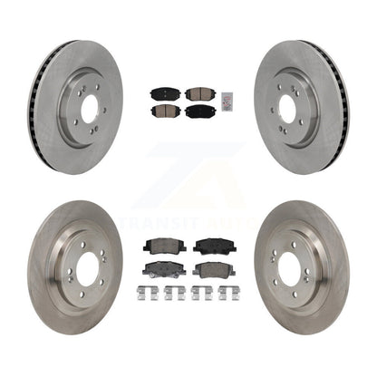 Disc Rotors and Ceramic Brake Pads Kit-K8A-107836 - Kit.bestparts.ca