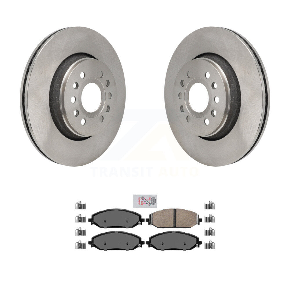 Disc Rotors and Ceramic Brake Pads Kit-K8A-107887 - Kit.bestparts.ca