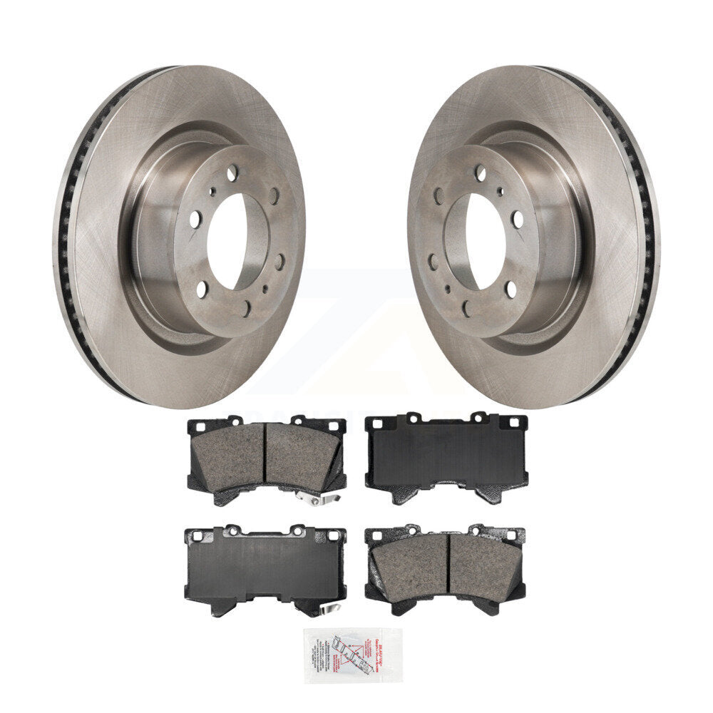 Disc Rotors and Ceramic Brake Pads Kit-K8A-107898 - Kit.bestparts.ca