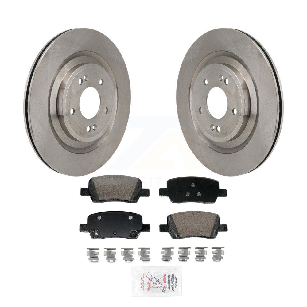 Disc Rotors and Ceramic Brake Pads Kit-K8A-107907 - Kit.bestparts.ca