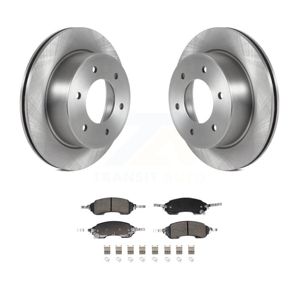 Disc Rotors and Ceramic Brake Pads Kit-K8A-107915 - Kit.bestparts.ca