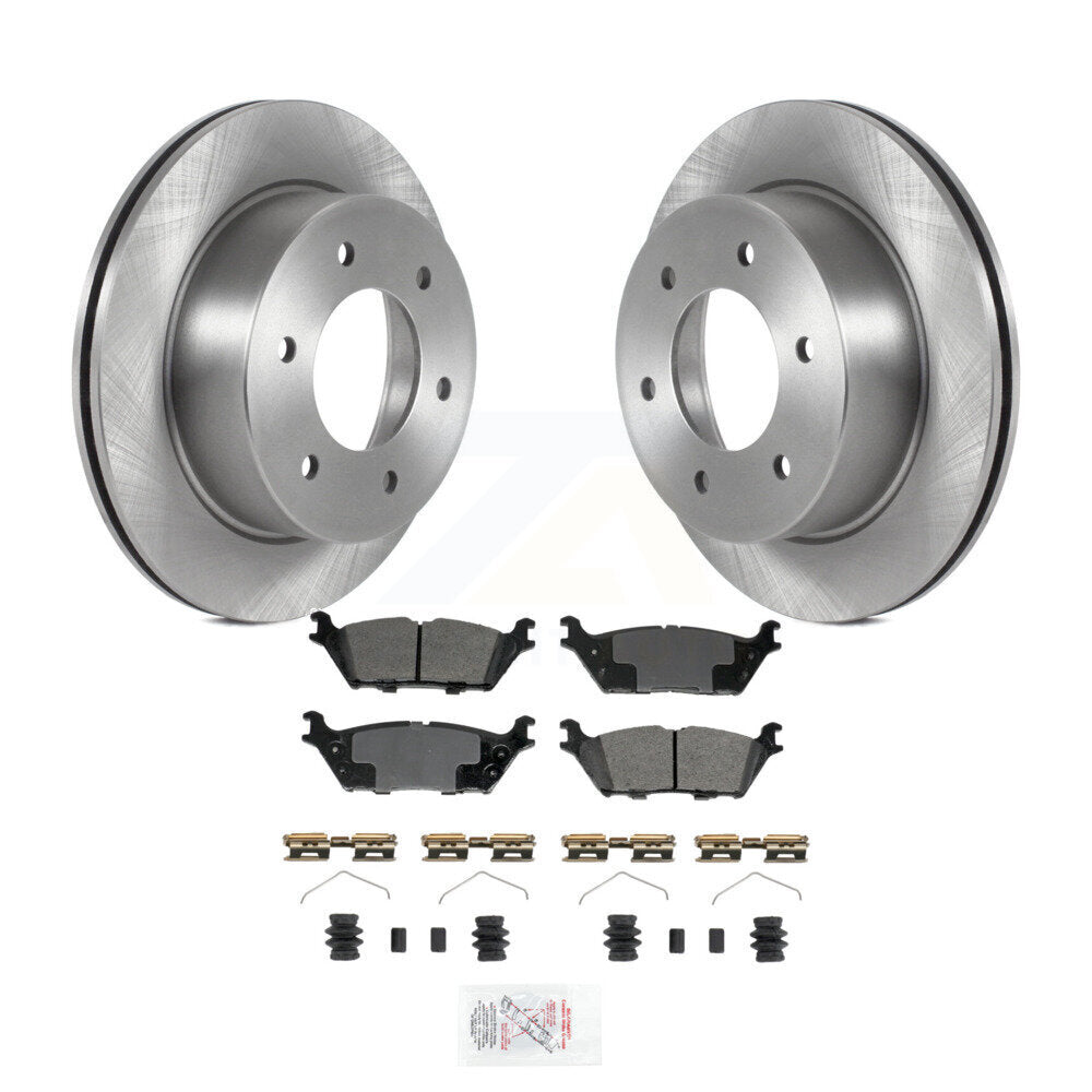 Disc Rotors and Semi-Metallic Brake Pads Kit-K8A-107916 - Kit.bestparts.ca