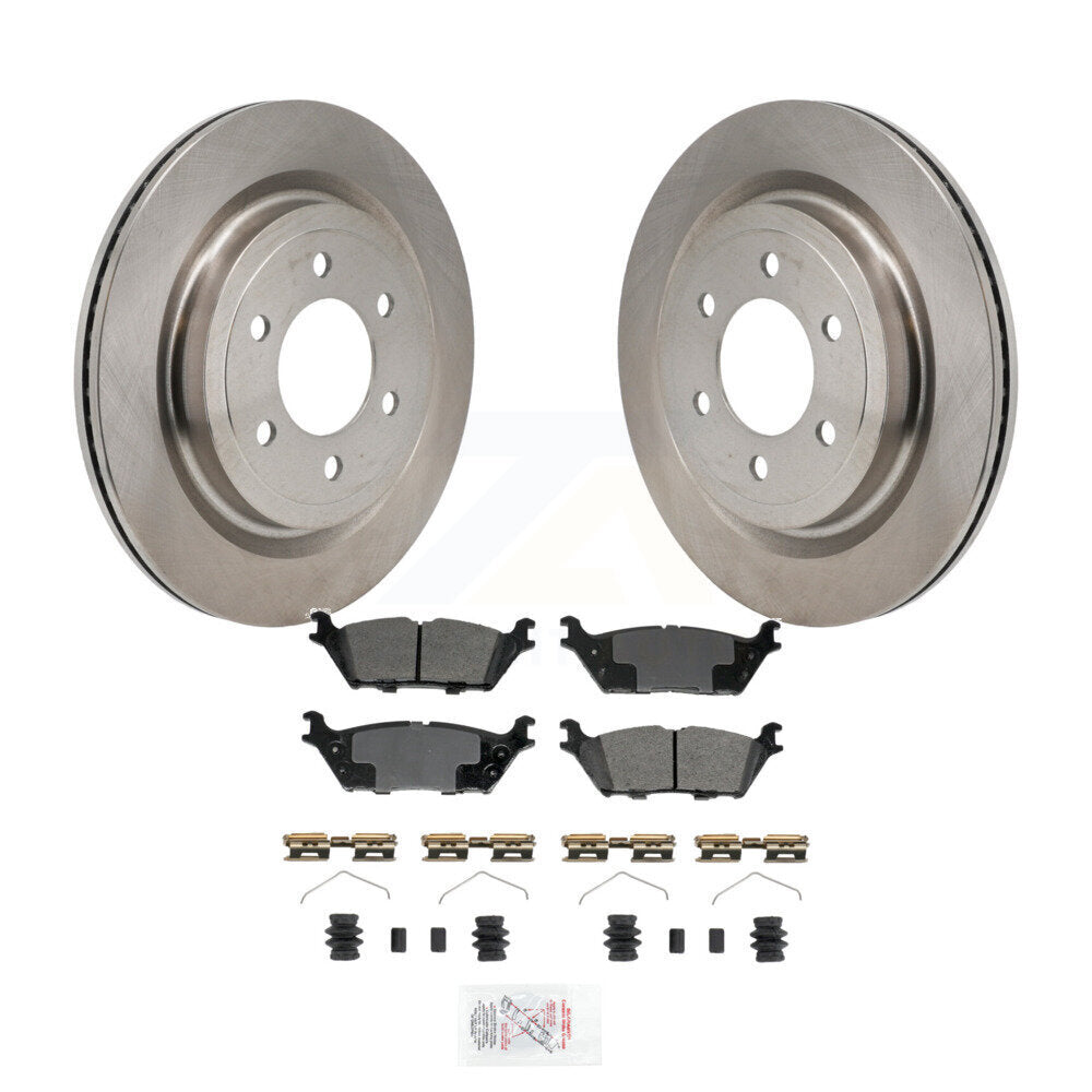 Disc Rotors and Semi-Metallic Brake Pads Kit-K8A-107918 - Kit.bestparts.ca