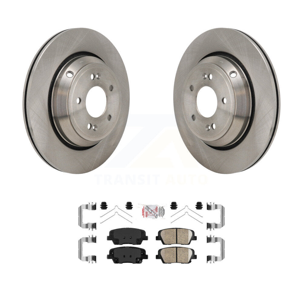 Disc Rotors and Ceramic Brake Pads Kit-K8A-107932 - Kit.bestparts.ca