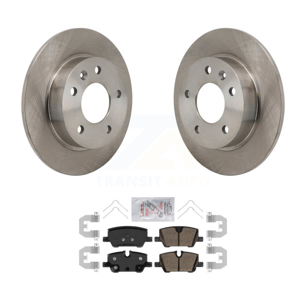 Disc Rotors and Ceramic Brake Pads Kit-K8A-107943 - Kit.bestparts.ca