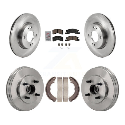 Disc Rotors and Ceramic Brake Pads Kit-K8A-107946 - Kit.bestparts.ca