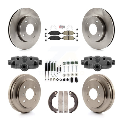 Disc Rotors and Ceramic Brake Pads Kit-K8A-107949 - Kit.bestparts.ca