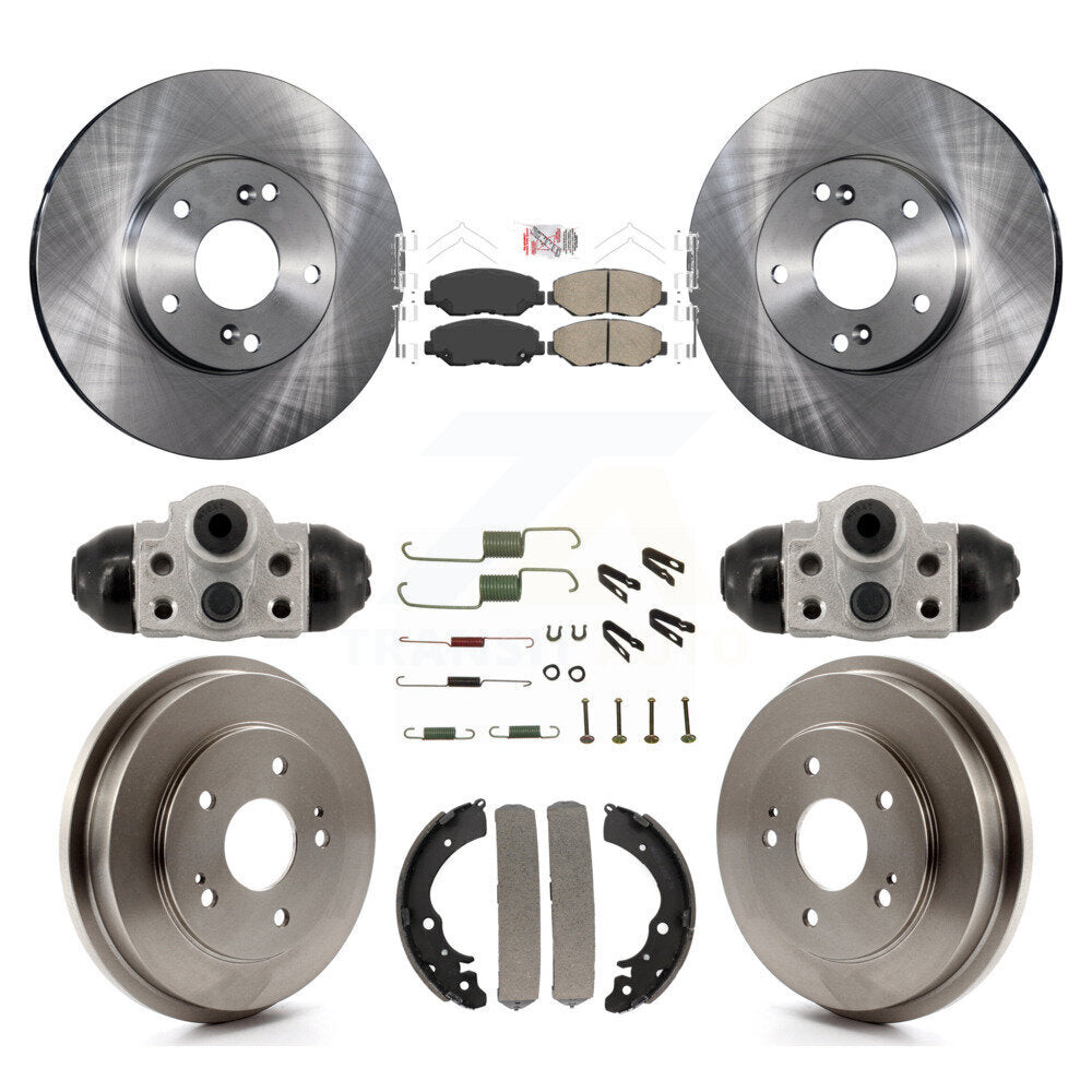Disc Rotors and Ceramic Brake Pads Kit-K8A-107951 - Kit.bestparts.ca