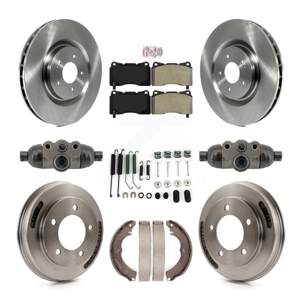 Disc Rotors and Semi-Metallic Brake Pads Kit-K8A-107952 - Kit.bestparts.ca