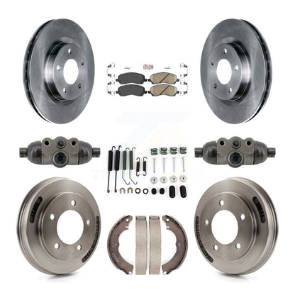 Disc Rotors and Ceramic Brake Pads Kit-K8A-107955 - Kit.bestparts.ca