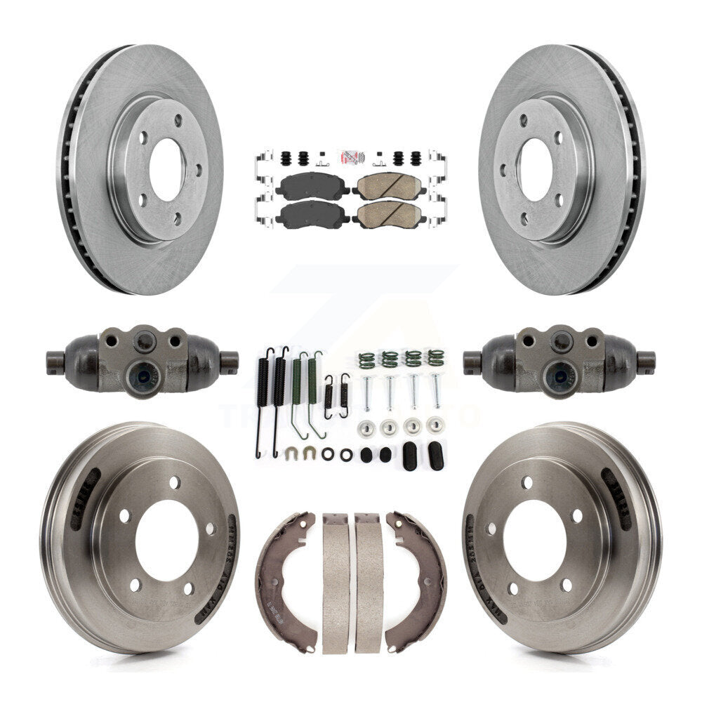 Disc Rotors and Ceramic Brake Pads Kit-K8A-107956 - Kit.bestparts.ca Kit.bestparts.ca