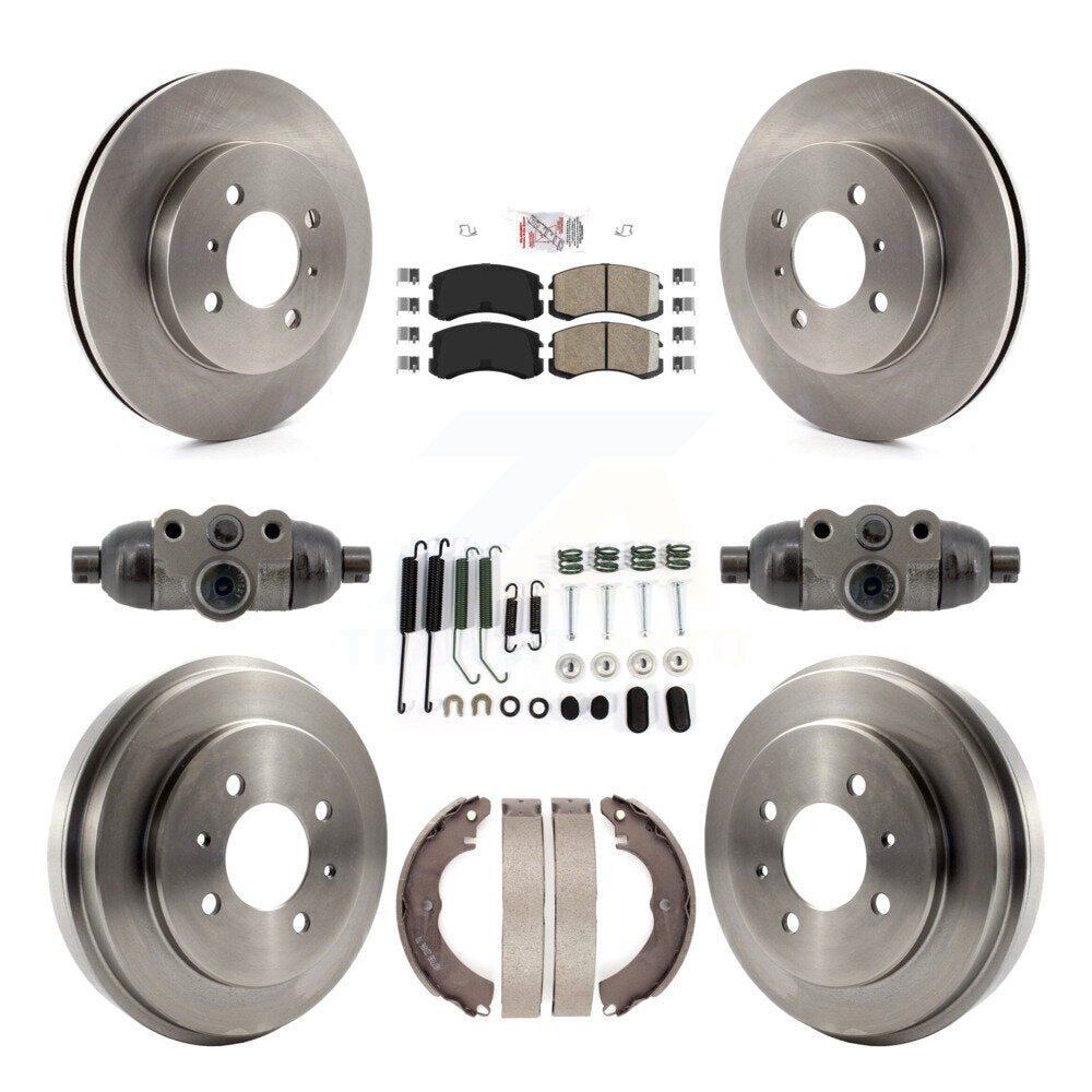 Disc Rotors and Ceramic Brake Pads Kit-K8A-107958 - Kit.bestparts.ca Kit.bestparts.ca