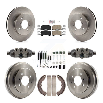 Disc Rotors and Ceramic Brake Pads Kit-K8A-107958 - Kit.bestparts.ca