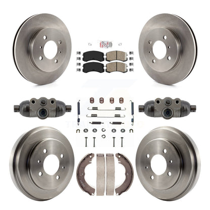 Disc Rotors and Ceramic Brake Pads Kit-K8A-107959 - Kit.bestparts.ca