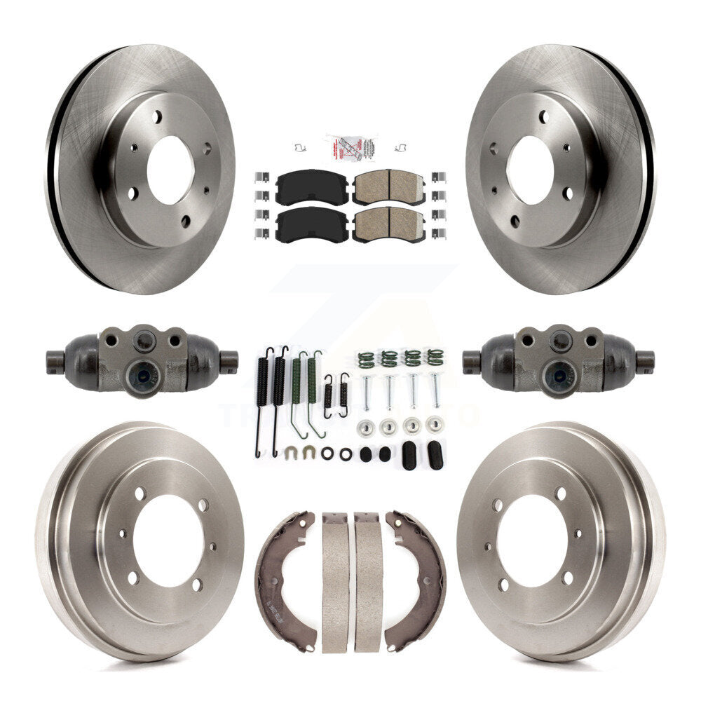 Disc Rotors and Ceramic Brake Pads Kit-K8A-107960 - Kit.bestparts.ca