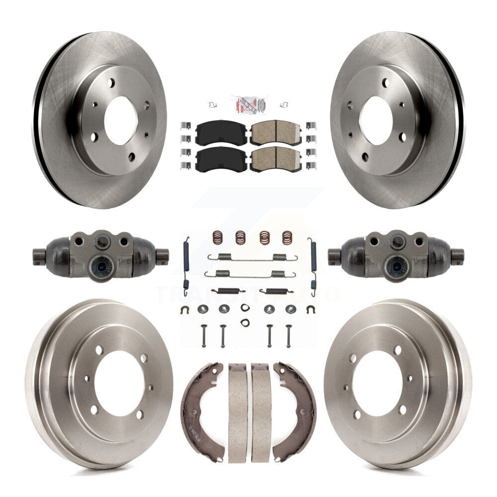 Disc Rotors and Ceramic Brake Pads Kit-K8A-107961 - Kit.bestparts.ca