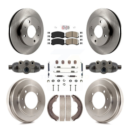 Disc Rotors and Ceramic Brake Pads Kit-K8A-107961 - Kit.bestparts.ca