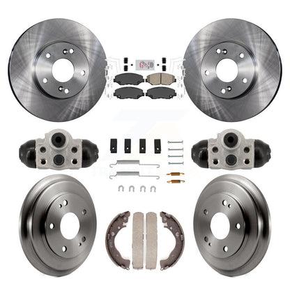 Disc Rotors and Ceramic Brake Pads Kit-K8A-107967 - Kit.bestparts.ca