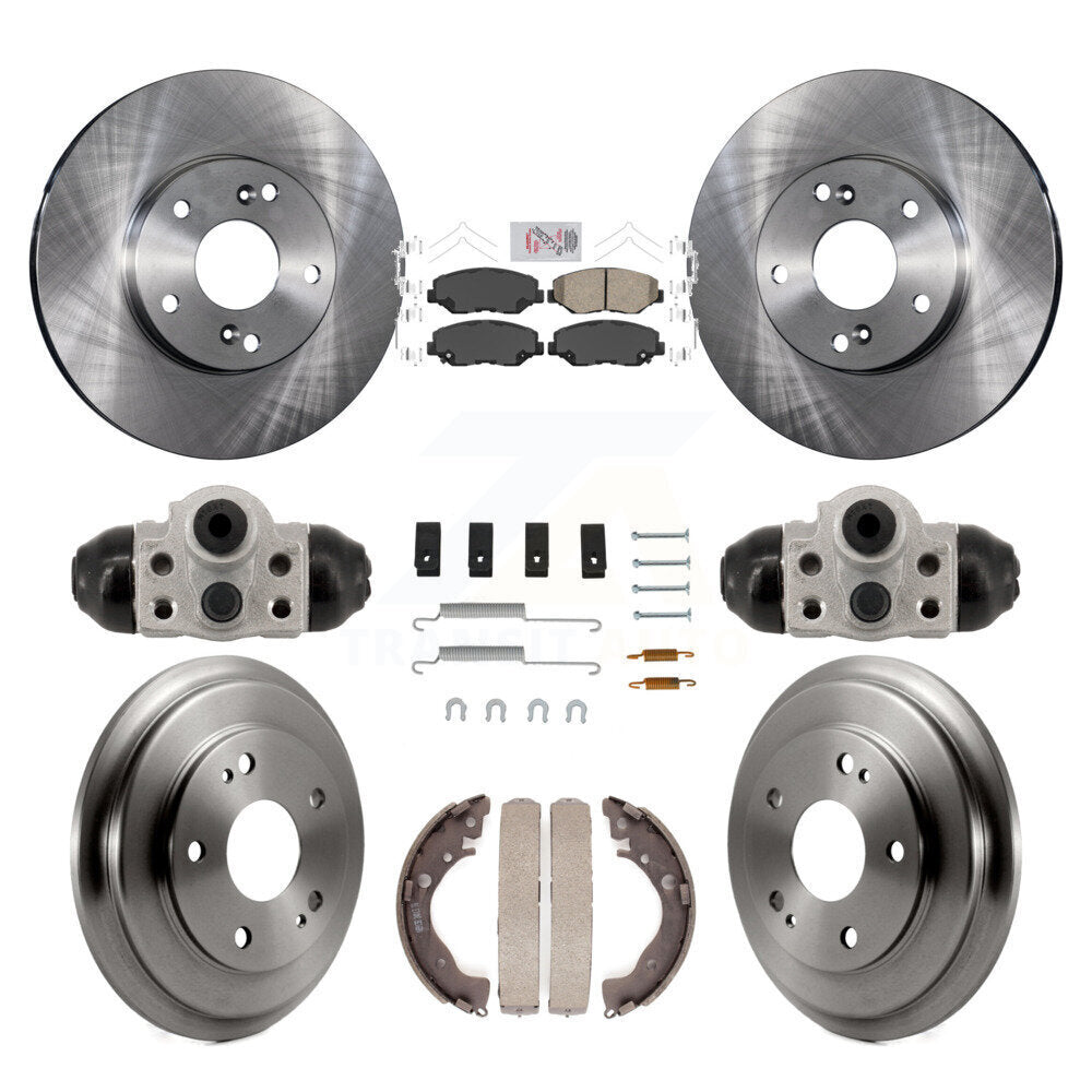 Disc Rotors and Ceramic Brake Pads Kit-K8A-107968 - Kit.bestparts.ca