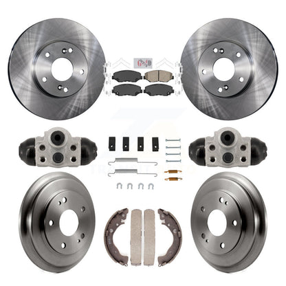 Disc Rotors and Ceramic Brake Pads Kit-K8A-107968 - Kit.bestparts.ca