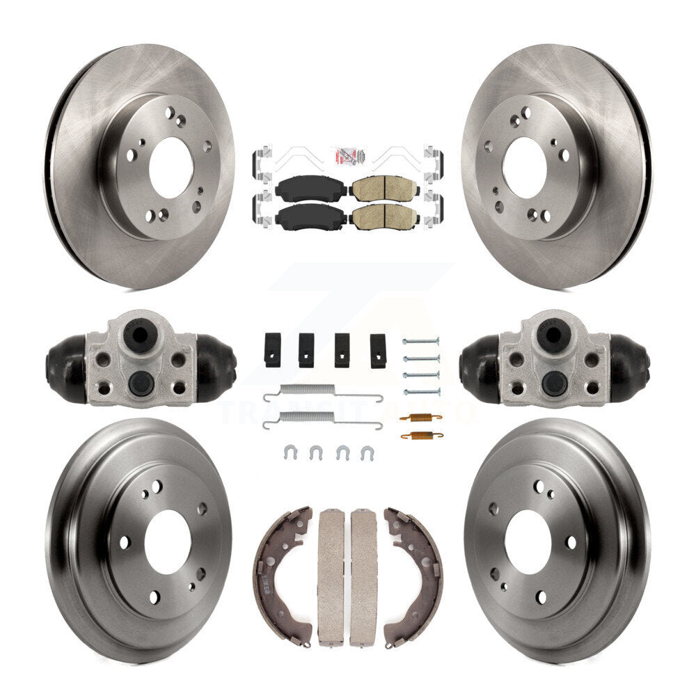 Disc Rotors and Ceramic Brake Pads Kit-K8A-107969 - Kit.bestparts.ca