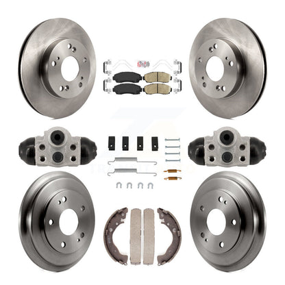 Disc Rotors and Ceramic Brake Pads Kit-K8A-107969 - Kit.bestparts.ca