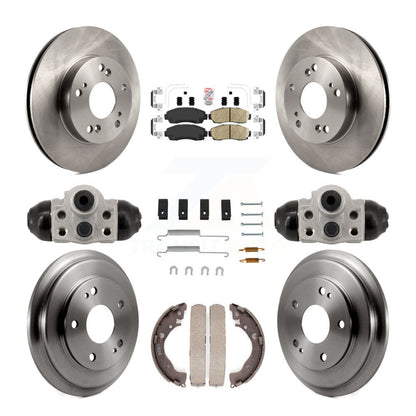 Disc Rotors and Ceramic Brake Pads Kit-K8A-107970 - Kit.bestparts.ca