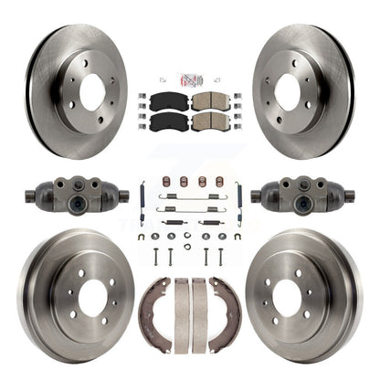 Disc Rotors and Ceramic Brake Pads Kit-K8A-107973 - Kit.bestparts.ca