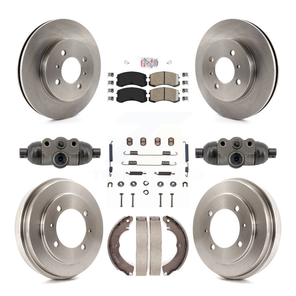 Disc Rotors and Ceramic Brake Pads Kit-K8A-107974 - Kit.bestparts.ca