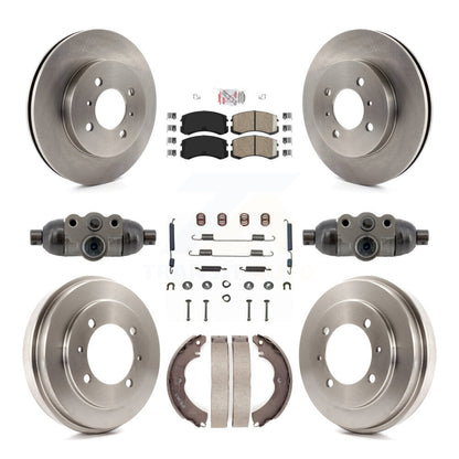 Disc Rotors and Ceramic Brake Pads Kit-K8A-107974 - Kit.bestparts.ca