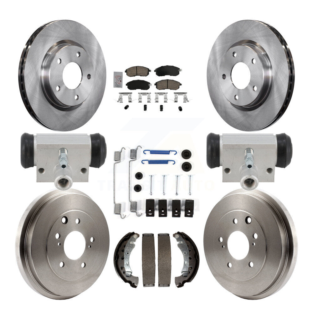 Disc Rotors and Ceramic Brake Pads Kit-K8A-107975