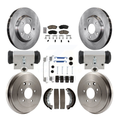 Disc Rotors and Ceramic Brake Pads Kit-K8A-107975