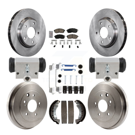 Disc Rotors and Ceramic Brake Pads Kit-K8A-107975