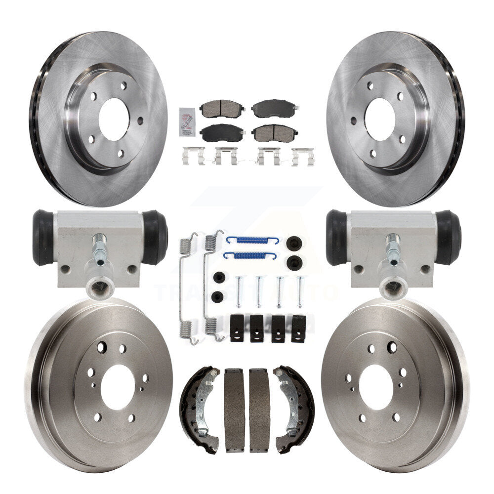 Disc Rotors and Ceramic Brake Pads Kit-K8A-107976