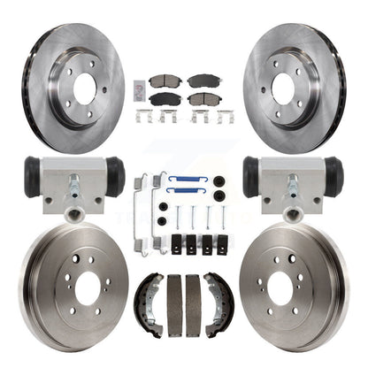 Disc Rotors and Ceramic Brake Pads Kit-K8A-107976