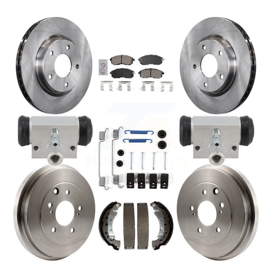 Disc Rotors and Ceramic Brake Pads Kit-K8A-107976
