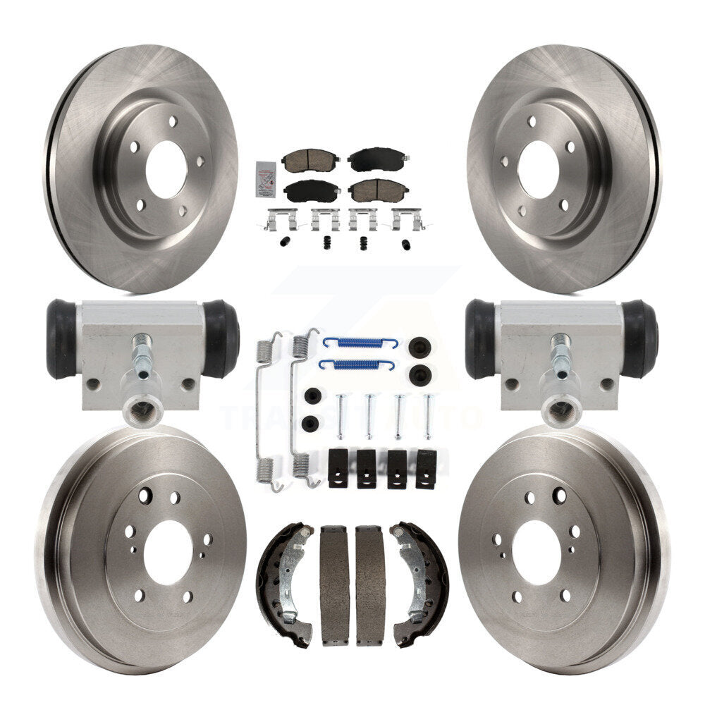 Disc Rotors and Ceramic Brake Pads Kit-K8A-107977
