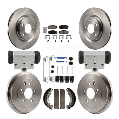 Disc Rotors and Ceramic Brake Pads Kit-K8A-107977