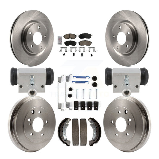 Disc Rotors and Ceramic Brake Pads Kit-K8A-107977