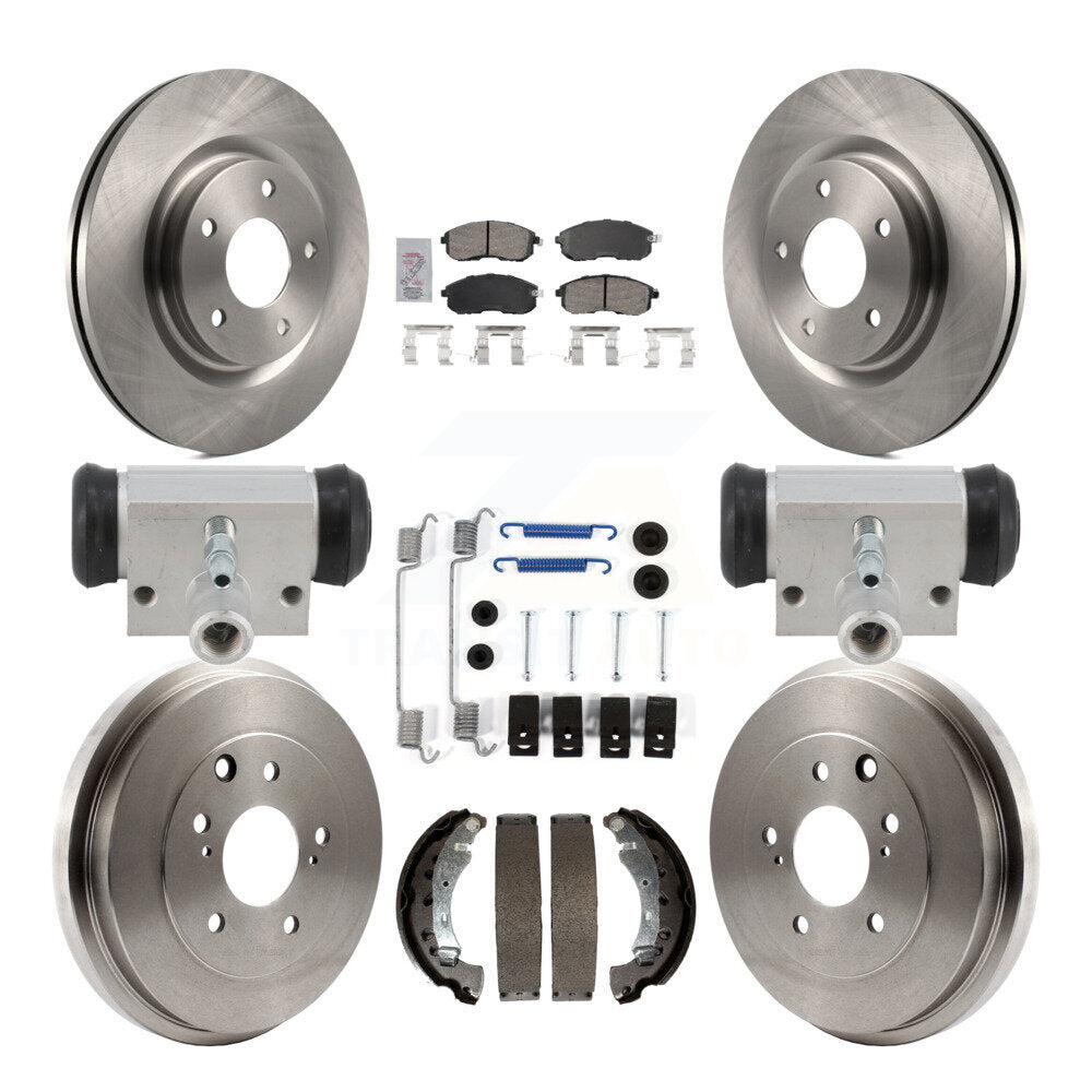 Disc Rotors and Ceramic Brake Pads Kit-K8A-107978