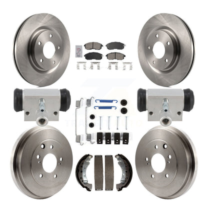 Disc Rotors and Ceramic Brake Pads Kit-K8A-107978