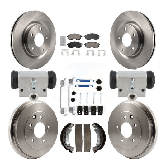 Disc Rotors and Ceramic Brake Pads Kit-K8A-107978