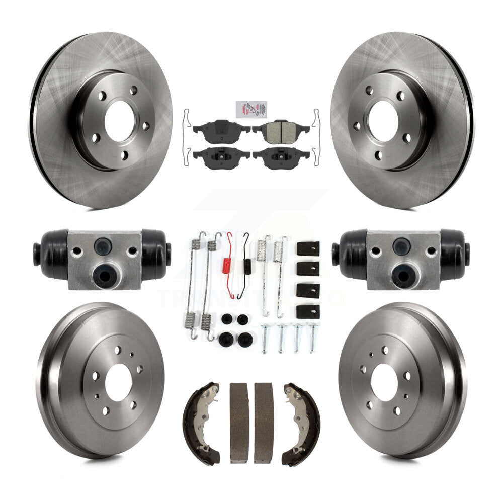 Disc Rotors and Semi-Metallic Brake Pads Kit-K8A-107980 - Kit.bestparts.ca
