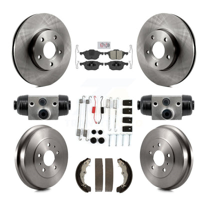 Disc Rotors and Semi-Metallic Brake Pads Kit-K8A-107980 - Kit.bestparts.ca